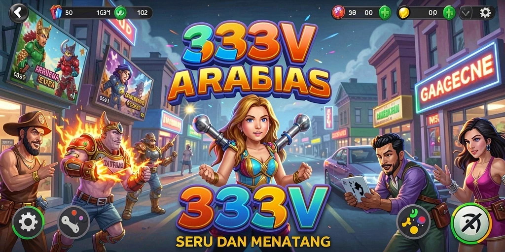Screenshot gameplay 333V yang menunjukkan aksi seru di dalam game Arcade.