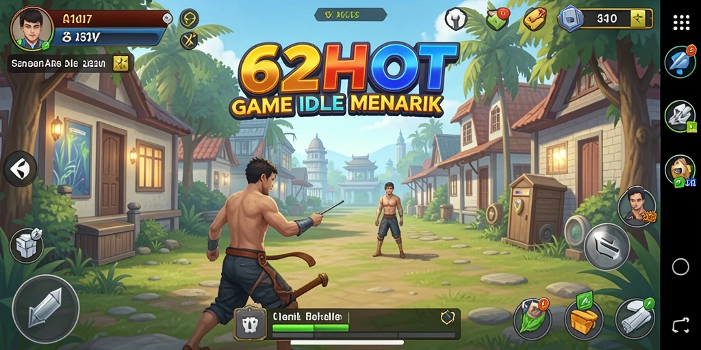 Tampak screenshot gameplay 62HOT yang seru dan menarik.
