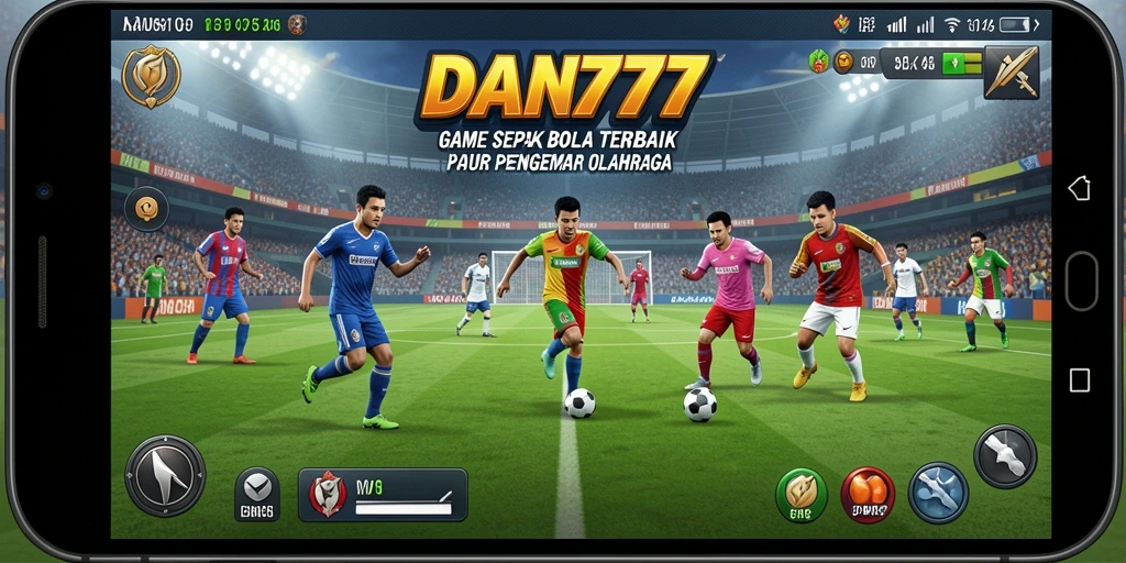 Tampilan menarik dari permainan sepak bola dalam DAN777.