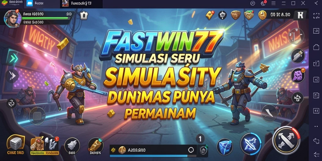 Tampilan gameplay simulasi FASTWIN77 yang menarik dan interaktif.
