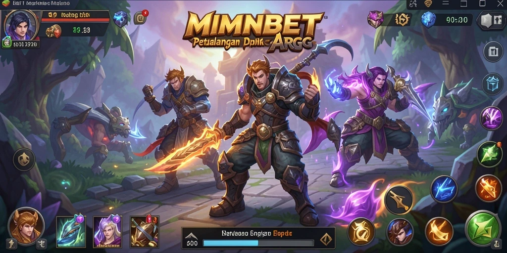 Tampilan menarik dari gameplay ARPG yang seru dan mendebarkan.