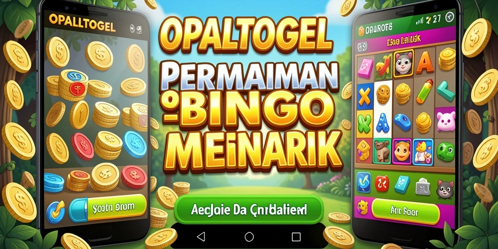 Tampilan gameplay OPALTOGEL yang menarik saat bermain Bingo.