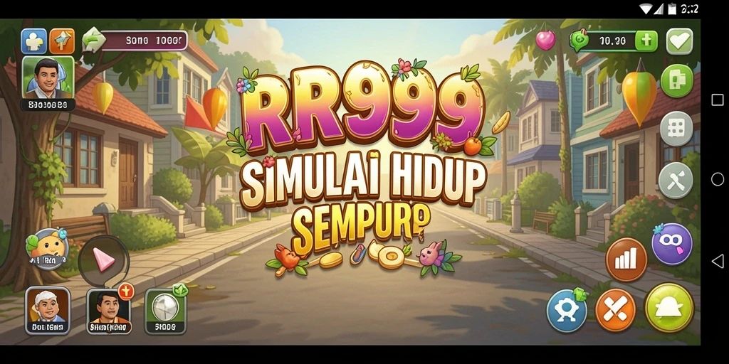 Screenshot gameplay RR999 menunjukkan pengalaman simulasi yang mendalam.