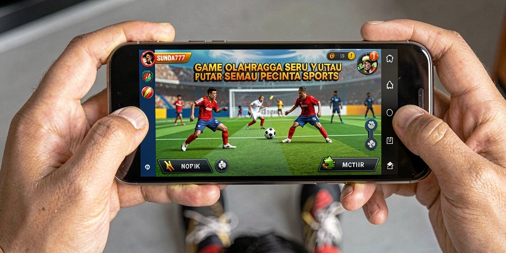 Tampilan screenshot SUNDA777 yang menampilkan keseruan gameplay olahraga.