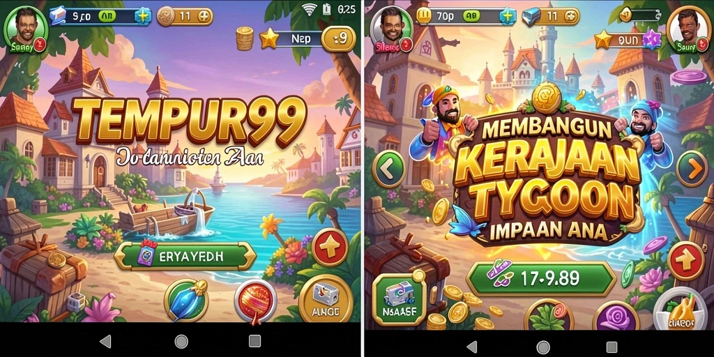 Tampilan gameplay seru dan menantang dari TEMPUR99.