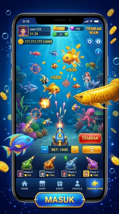 Tampilan antarmuka qt777 yang sederhana dan efisien.